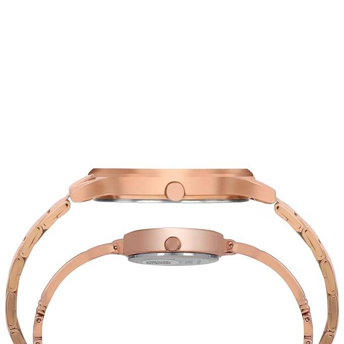 Timex Trendline Round 39Mm Analog Pair Watch - Tw00Pr264 : TW00PR263