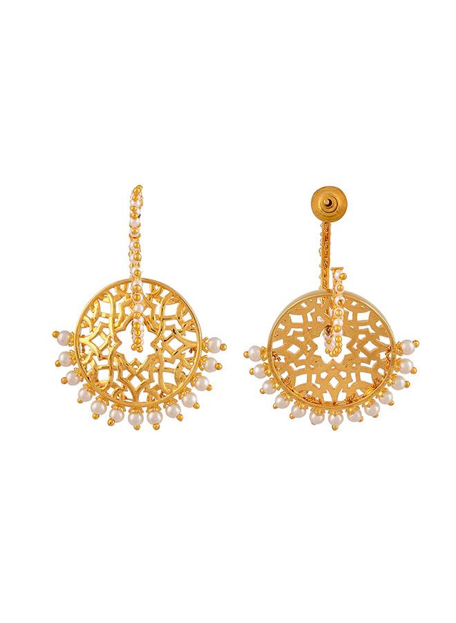 Nazakat Naaz Statement Hoop : 8905124509571