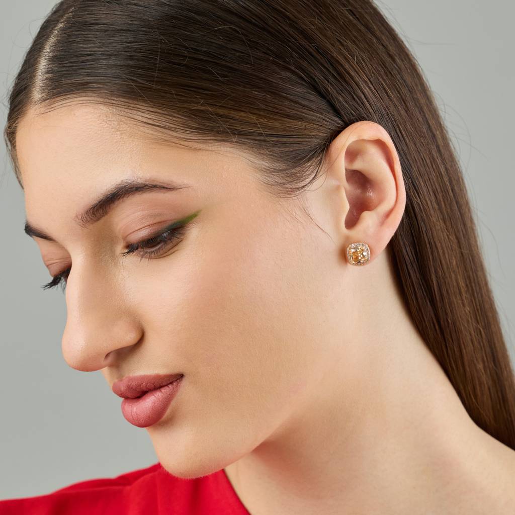 Kushal'S Fashion Jewellery   Plated Party Trendy Zircon Studs-189528 : 450273