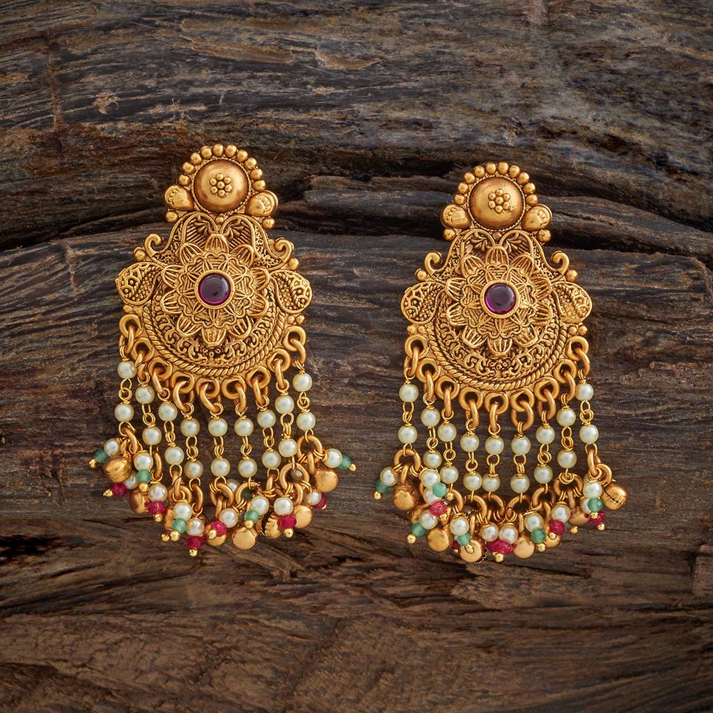 Kushal'S Fashion Jewellery Contemporary Drop Earrings-182092 : 434993