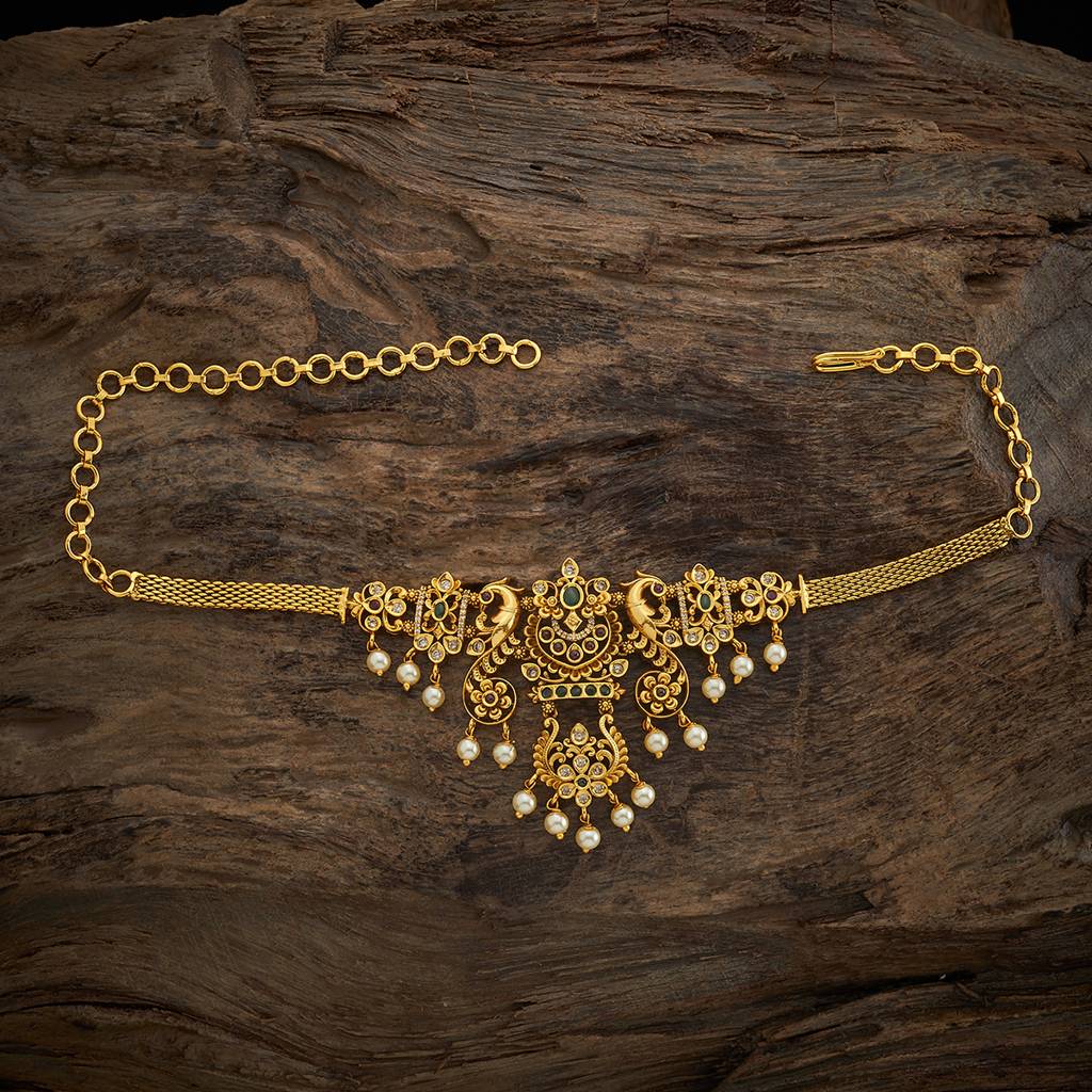 Kushal'S Fashion Jewellery Plated Ethnic Antique Bajuband-170397 : 410257