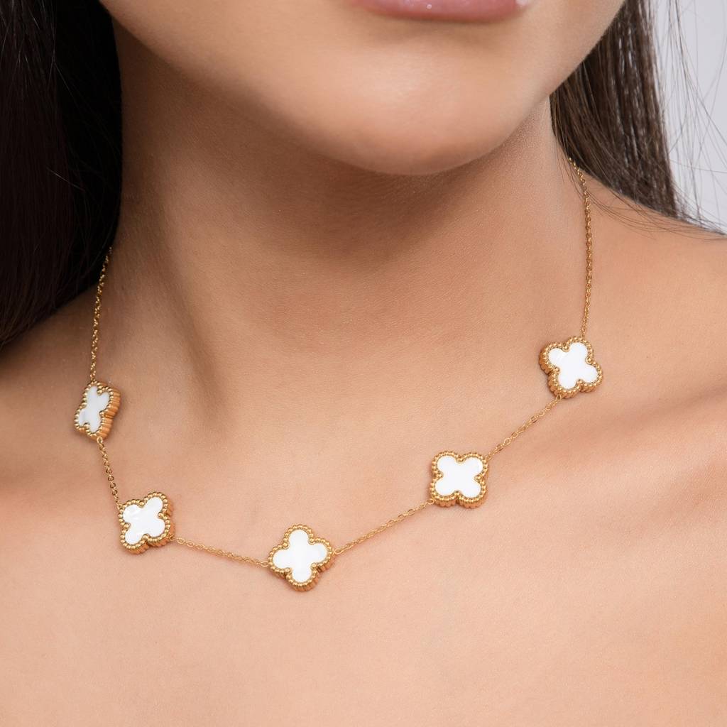 White Dove'S Necklace : NS12666