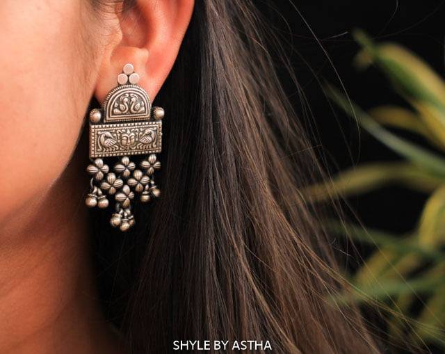 Mizoya Jali Tribal Earrings : SE953