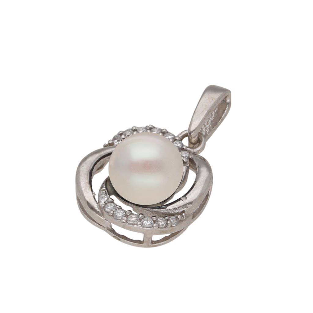 925 Sterling Silver Hiral Opera Pearl Pendant : JPMAY-22-146