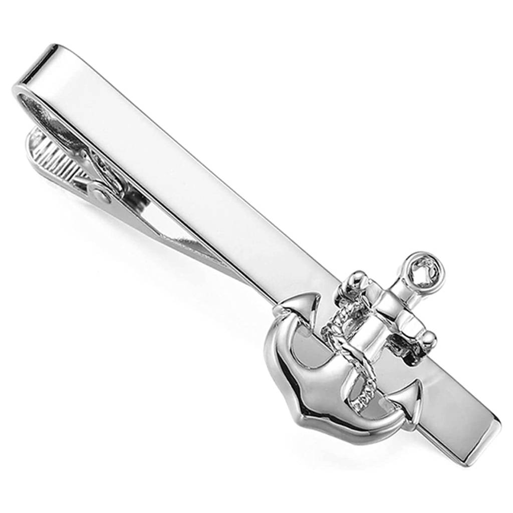 Silver Plated Tie Pin Stylish Accesories For Men & Boys Wedding Business Gift (Px9T13) : PX9T13