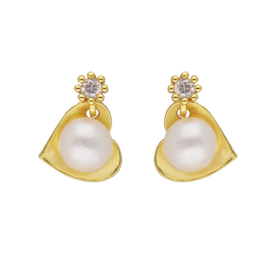 Love Pearl Earrings : JPDEC-22-15