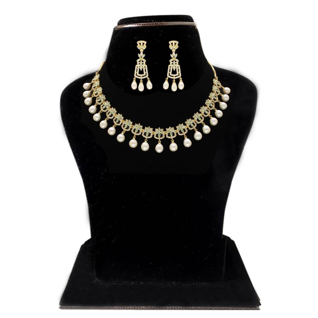 Janya 1 Line Pearl Necklace : JPAPL-23-26