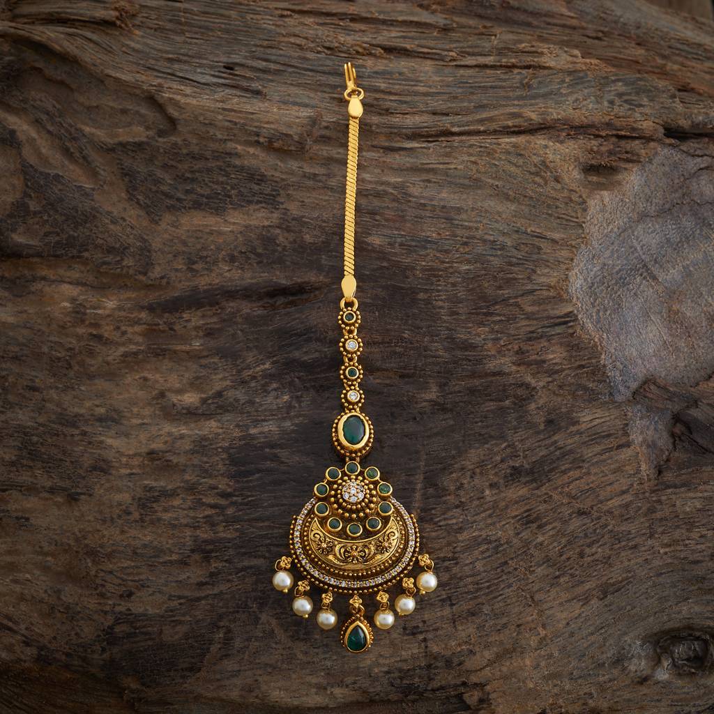 Kushal'S Fashion Jewellery Plated Ethnic Antique Maang Tikka-173514 : 416673