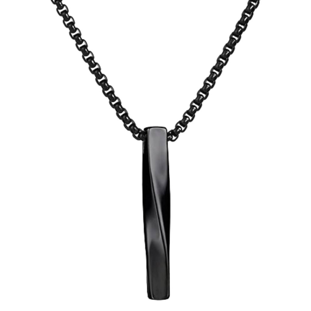 Salty Alpha Collier Black Chain : MN1S0162