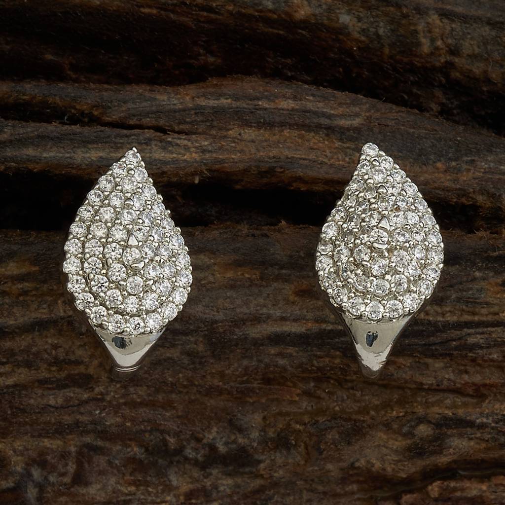 Kushal'S Fashion Jewellery-Plated Party Zircon Studs-170704 : 411239