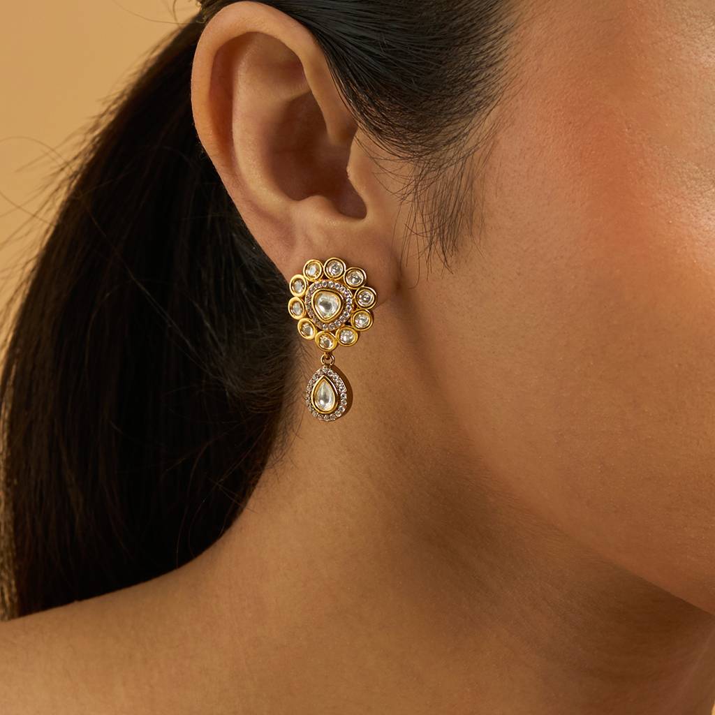 Kushal'S Fashion Jewellery Contemporary Drop Earrings-177799 : 426093