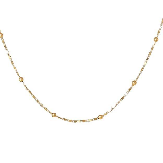 Fashion Jewelry Combo Of 3 Neck Chains For Men: Gold Plated Simple Contemporary Lightweight Combo Of 3 Ne : OSAKCOM002-IGCHAIN