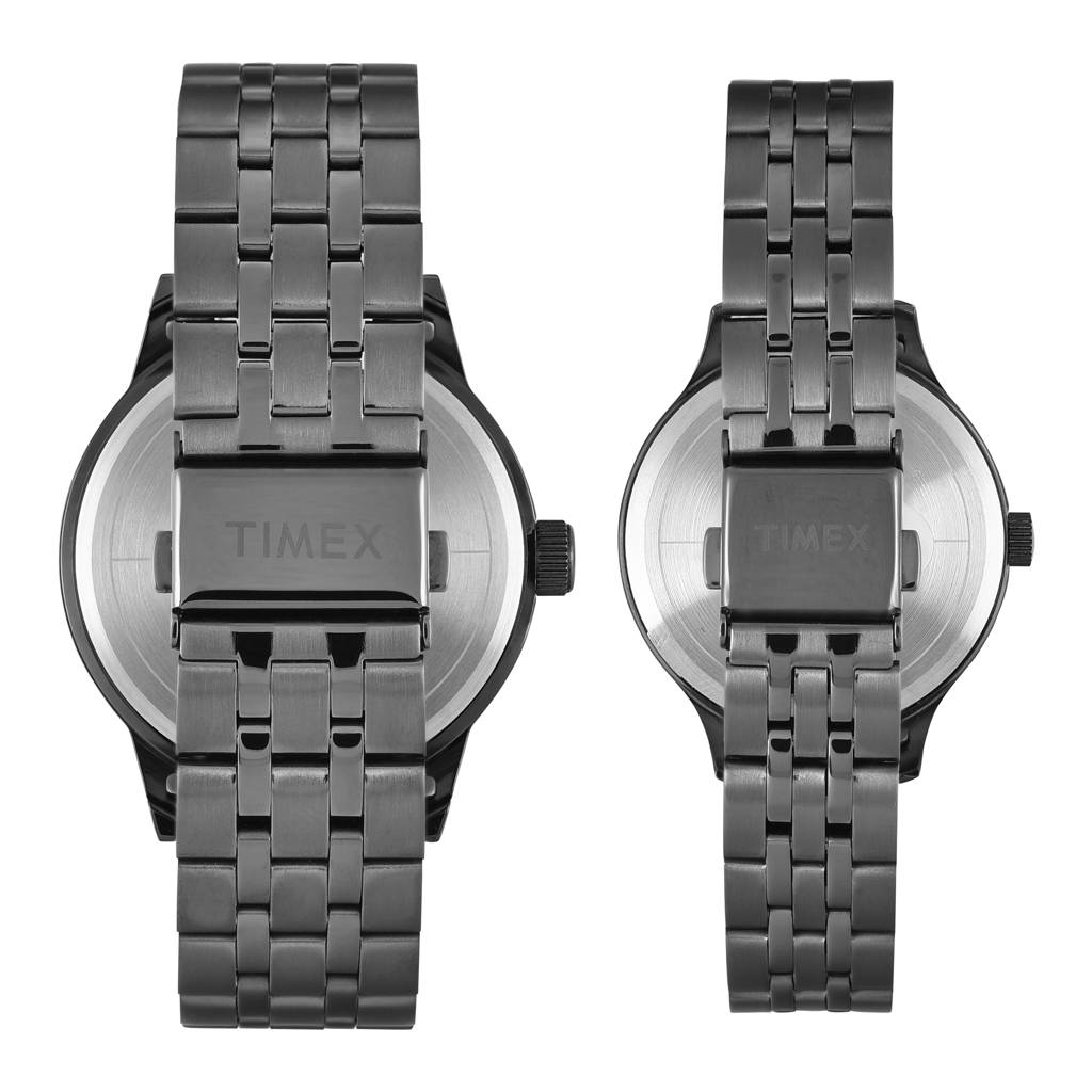Timex Trendline Round 44Mm Analog Pair Watch - Tw00Pr317 : TW00PR318