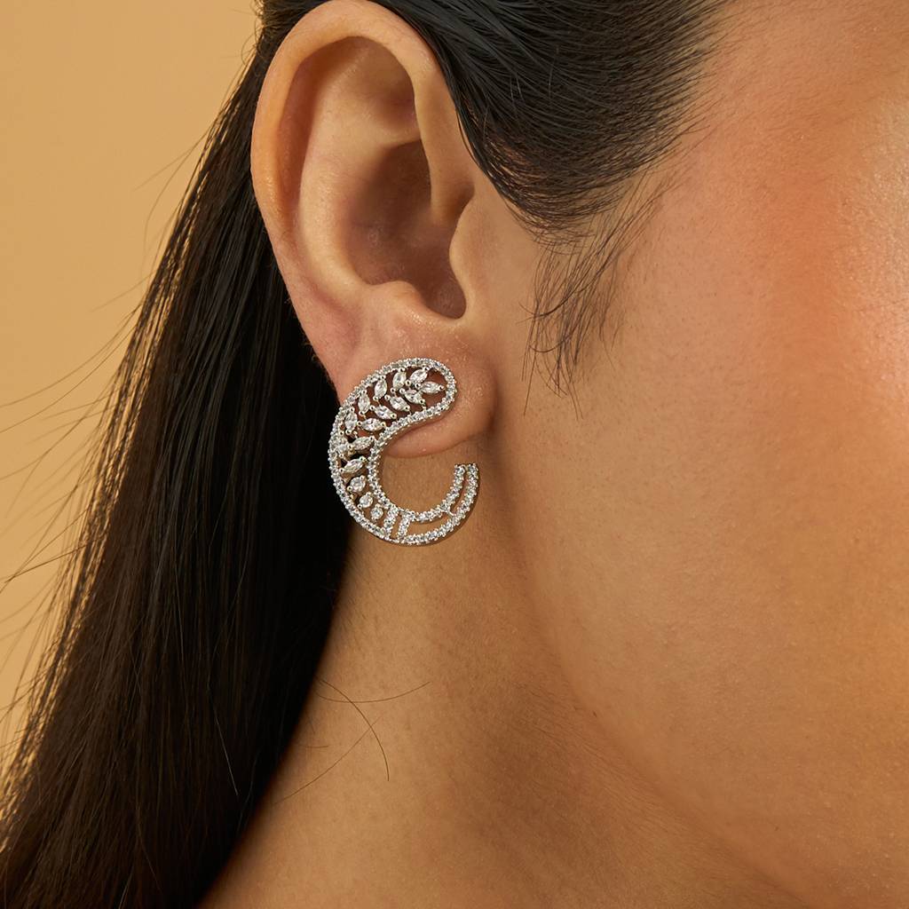 Kushal'S Fashion Jewellery Contemporary Studs Earrings-178464 : 427386