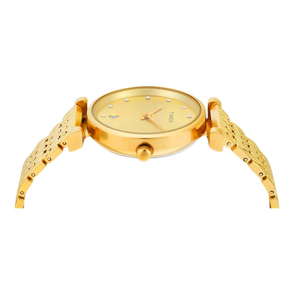 Timex Trendline Round 33Mm  Analog Women Watch - Twel33600 : TWEL21600