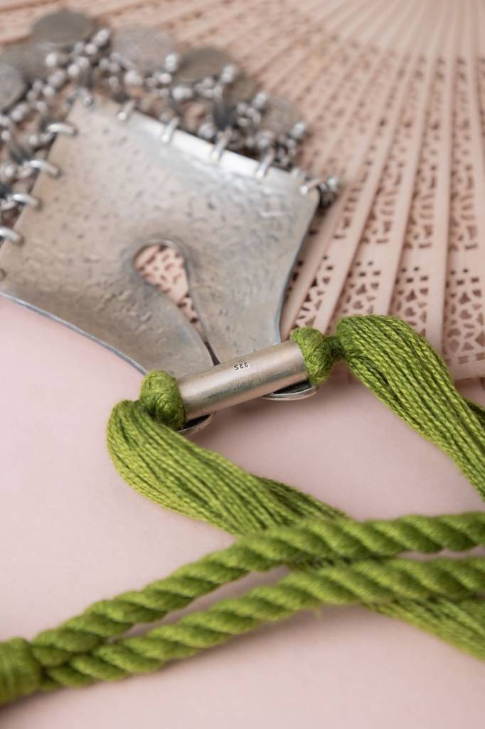 Anvaya Intricare Vintage Inspired Drop Statement Dori Necklace : SR6007