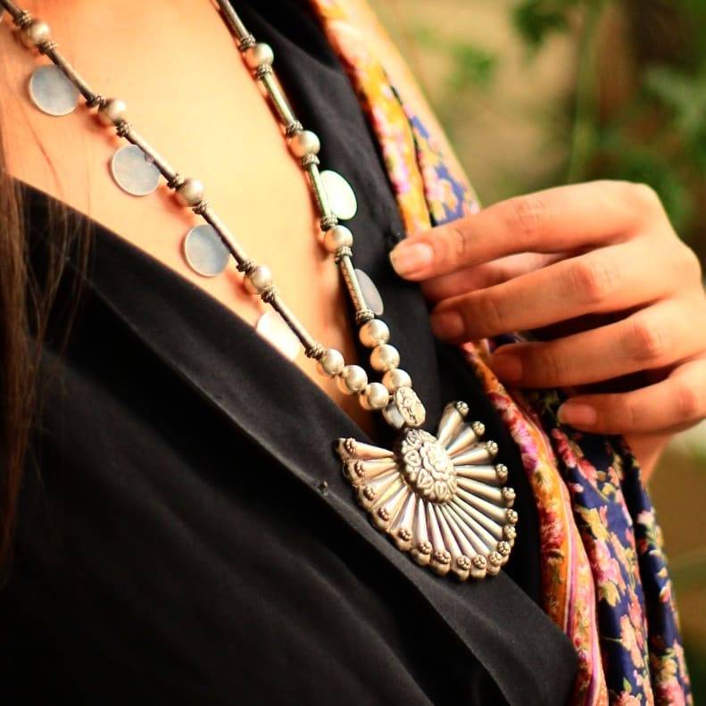 Anvaya Classic Sikka Chakra Necklace : SN206