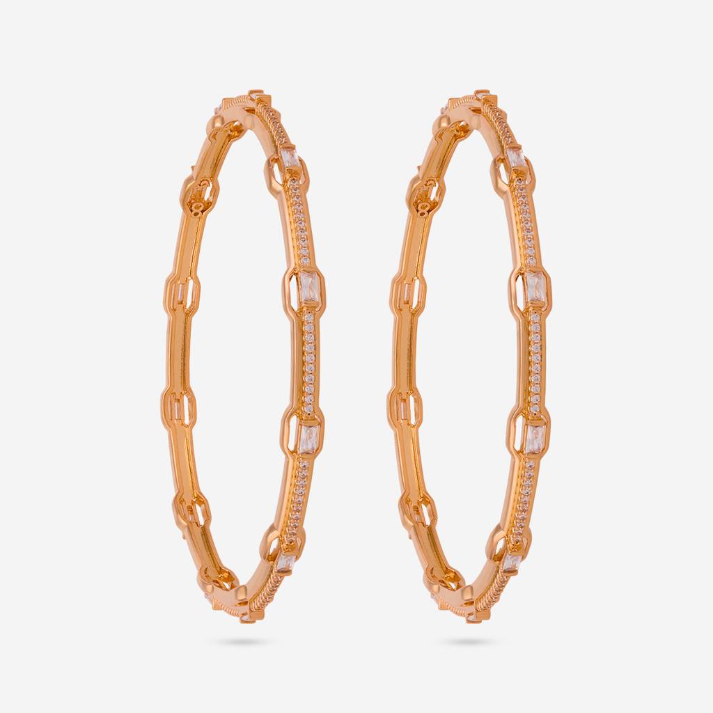 Kushal'S Fashion Jewellery -Plated Zircon Bangle -187668 : 446968