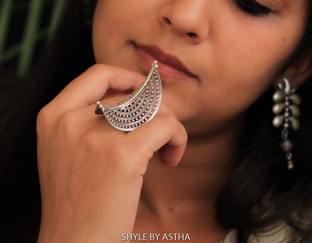 Adya Fine Boat Ring : SR469