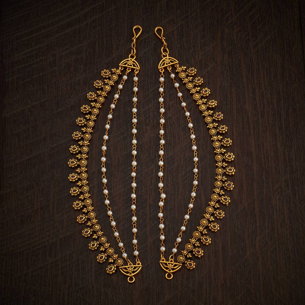 Plated Ethnic Antique Hair Matil  -165530 : 400538