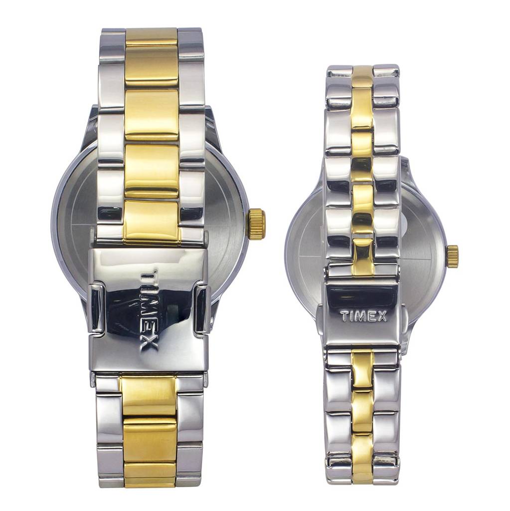 Timex Trendline Round 44Mm Analog Pair Watch - Tw00Pr302 : TW00PR315