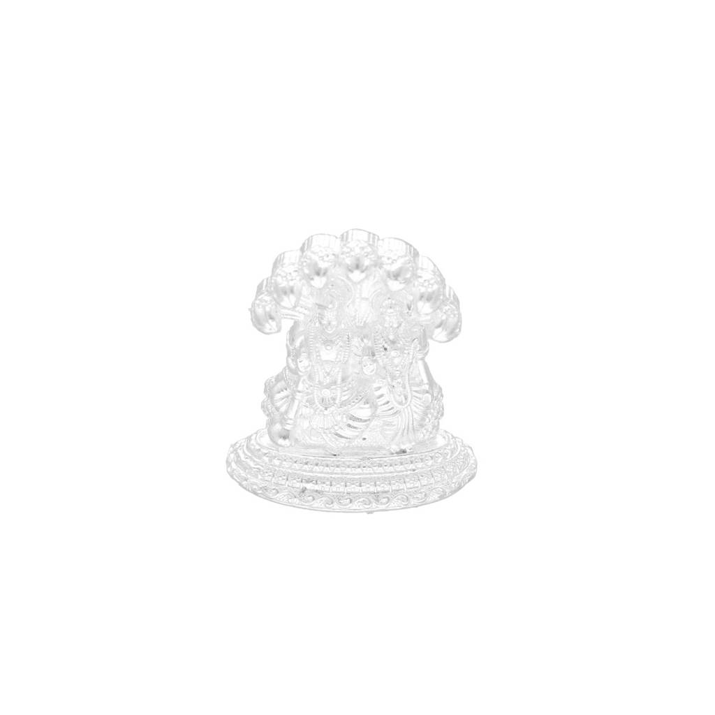 80% Purity-13 Grams Sheshanaag Lakshmi Narayan Idol : JPAUG-25-101