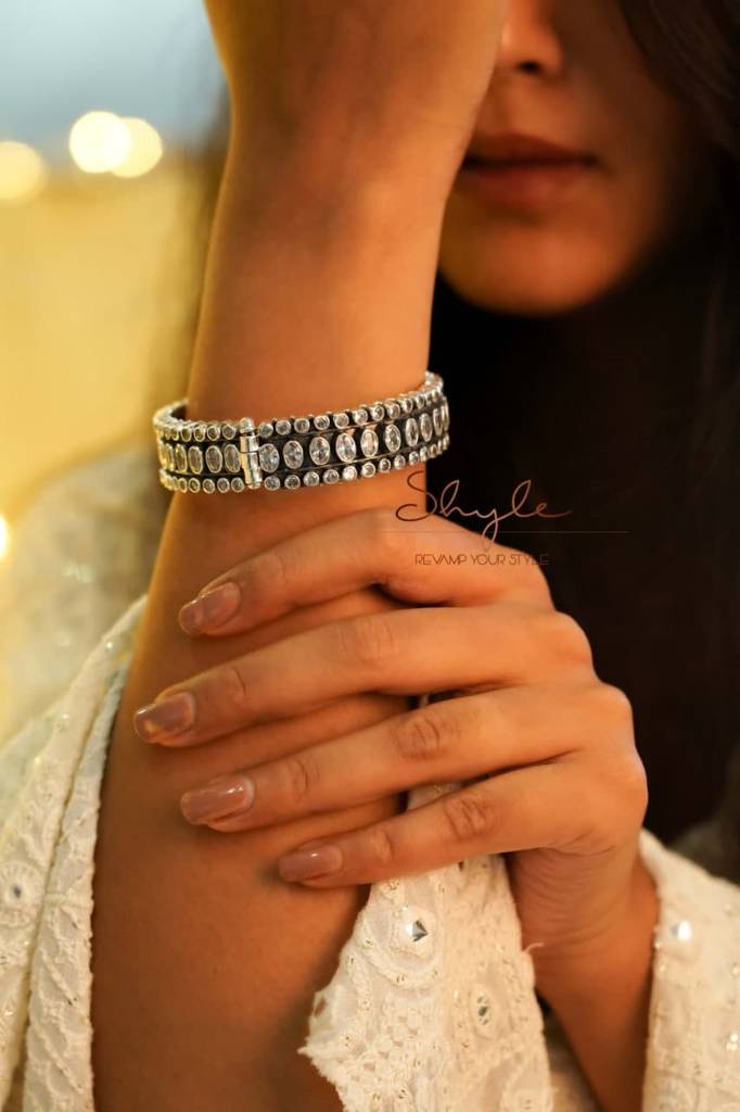 Tattva Scintillating Jadau Timeless Kada : SK1048-2-10