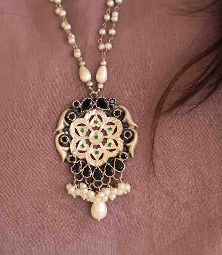 Tattva Jodhpuri Art Necklace : SE603-2-1-1-2-1-1