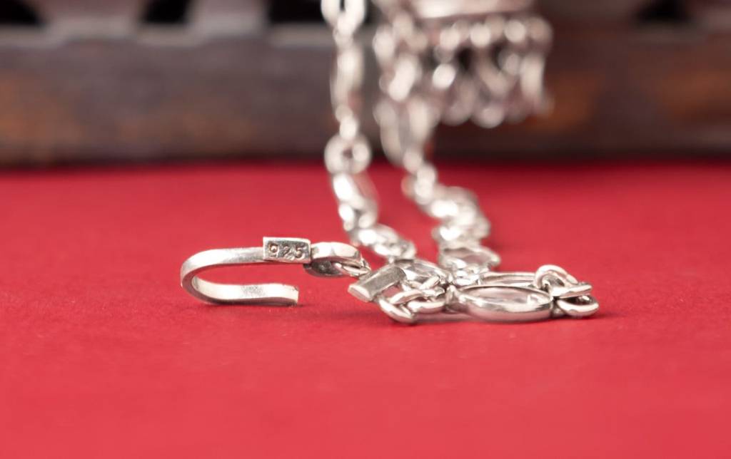 Essence Scintillating Dual Jhumki Earchain Statement Earring : SE410122