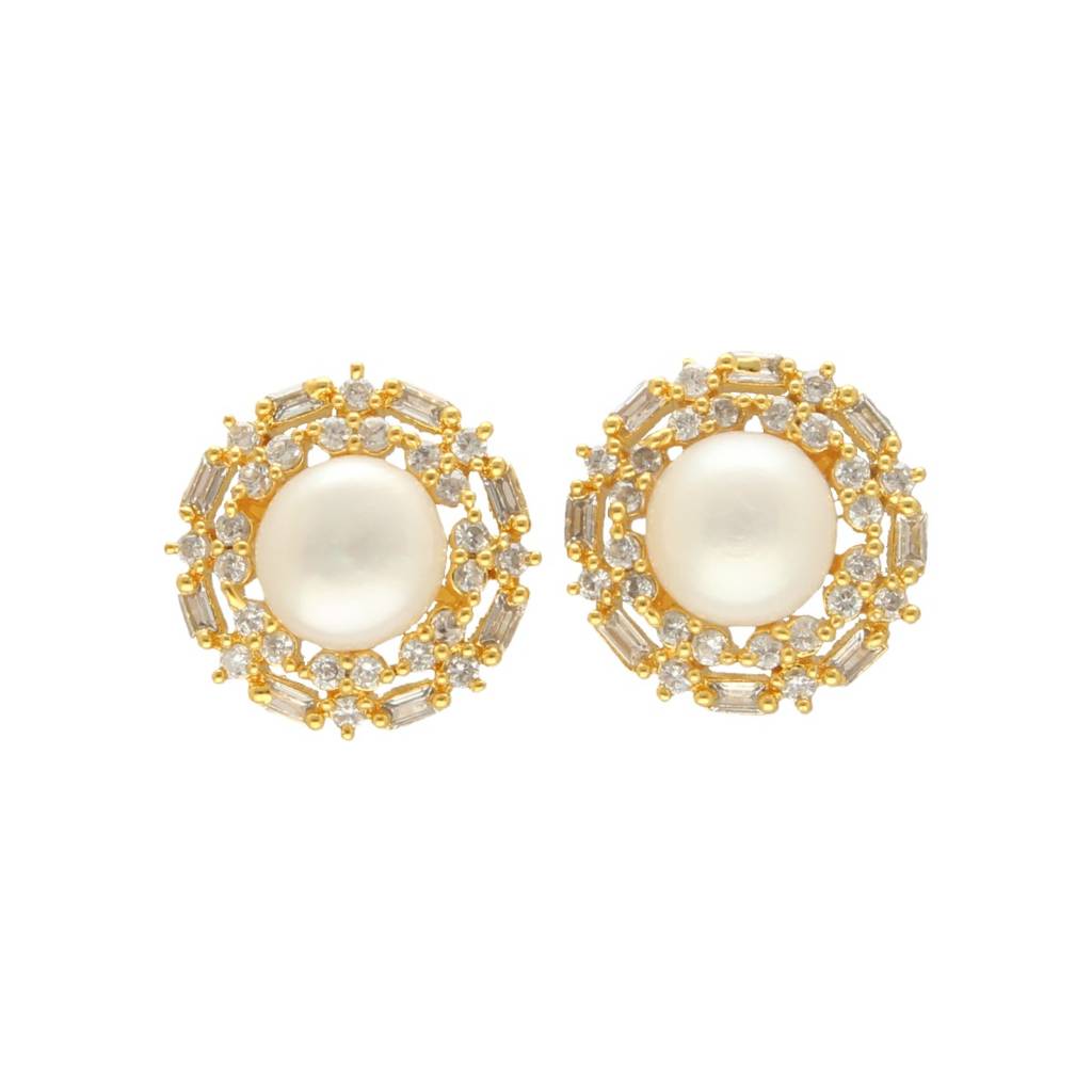 Ziven Pearl Earrings : JPSEP-24-088