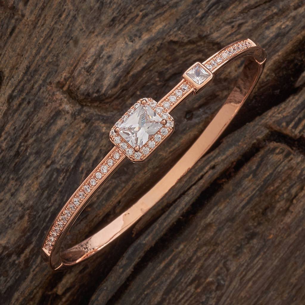 Kushal'S Fashion Jewellery Plated Party Zircon Kada-187026 : 445717