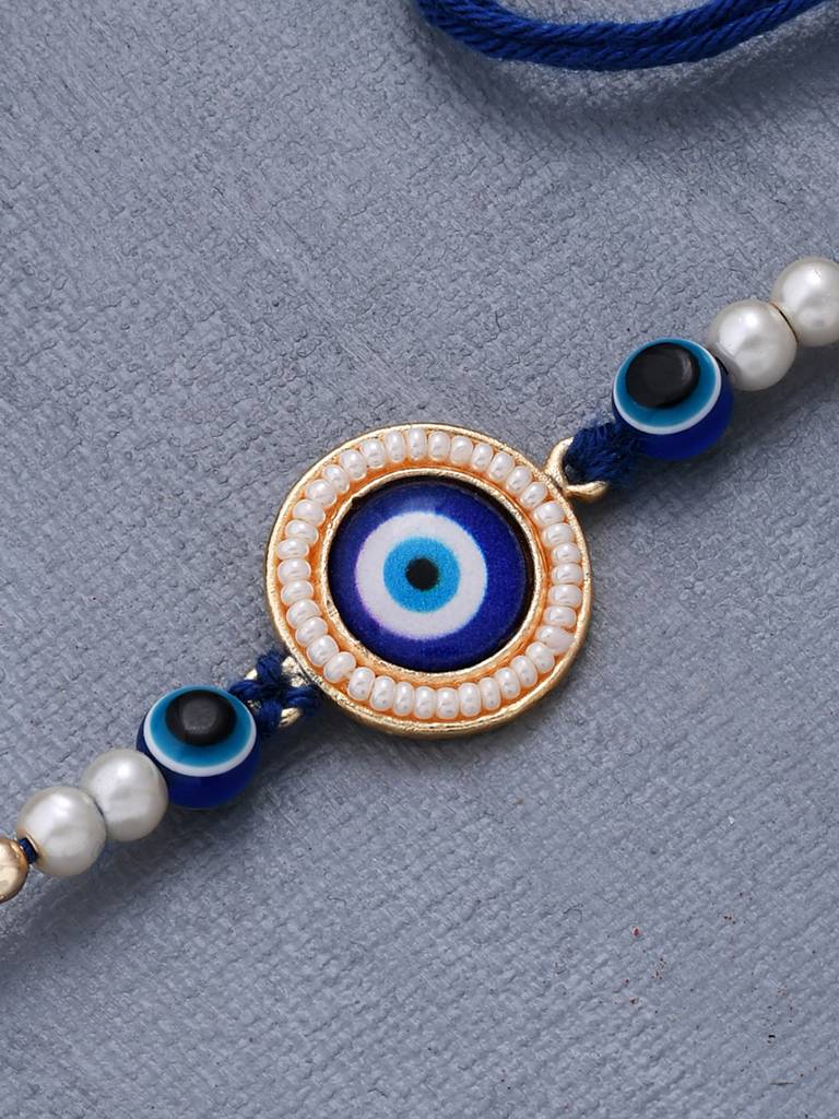 Intricate Evil Eye Rakhi : 8905124461718