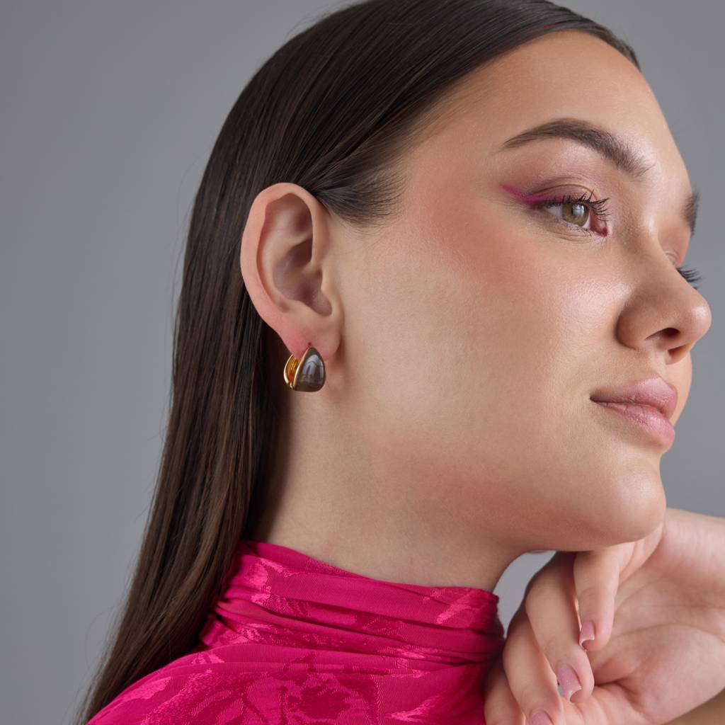 Kushal'S Fashion Jewellery Plated Party Zircon Hoop Earrings-186268 : 444229