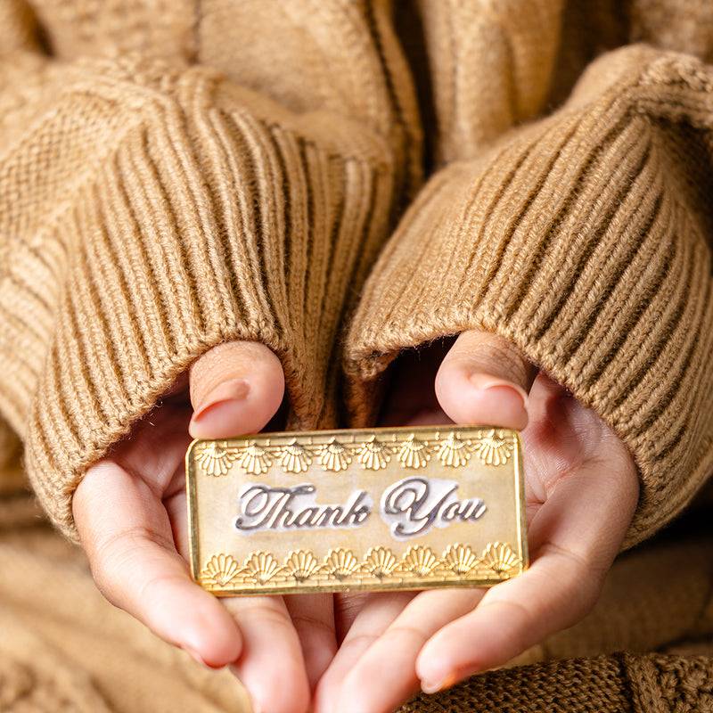 Silver Moments Card Set  -  Thank You - 50 Grams : COIMOMTY3_Gold