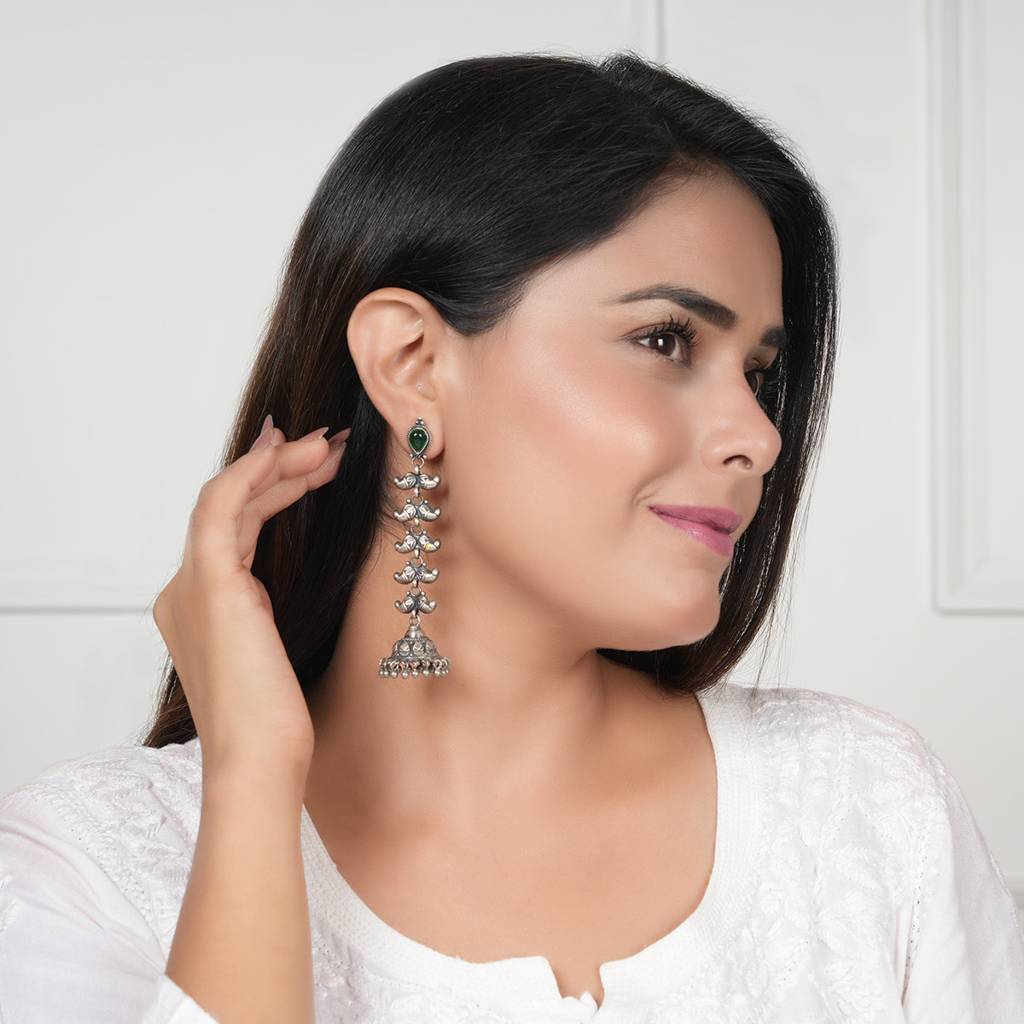 Long Nakashi Earrings : SSE856