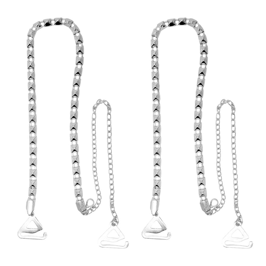 Lattice Link Decorative Bra Strap | Geometric Chain | Pair : A01