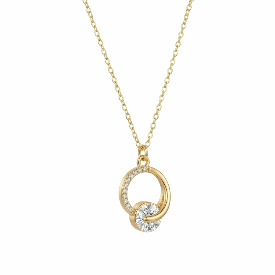 Starlight Pearl Chain Necklace For Women – Elegant Pearl Accented Chain With Warm Golden Finish | Premium Timeless : 736805802
