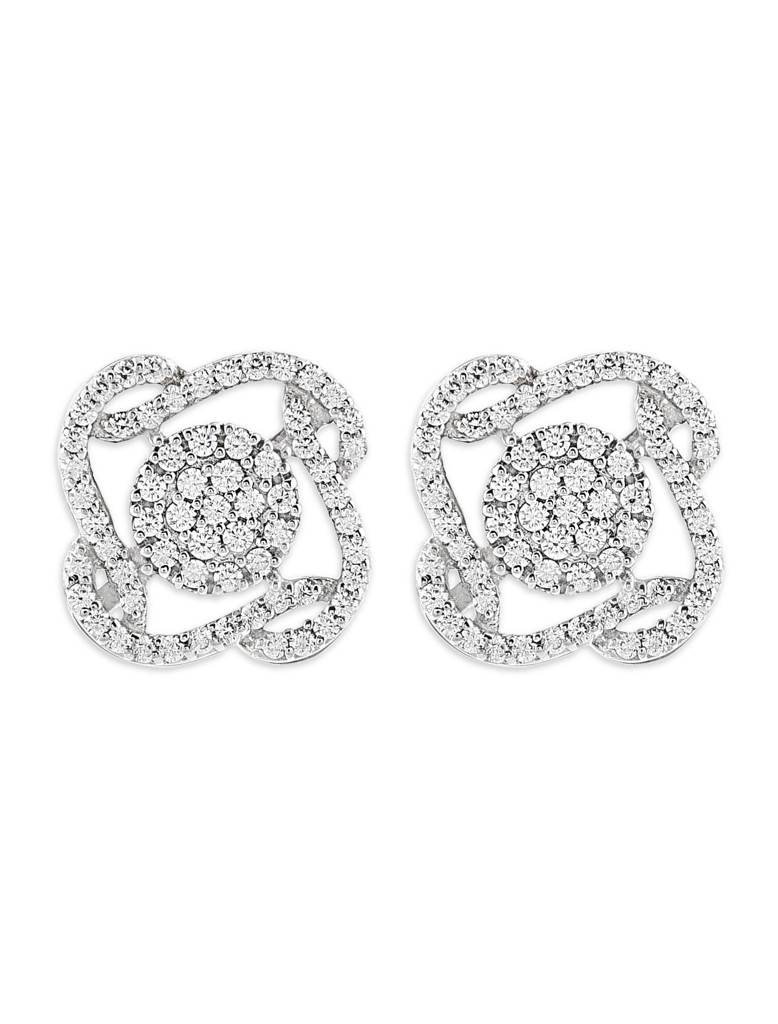925 Silver Graced Shimmer Earrings