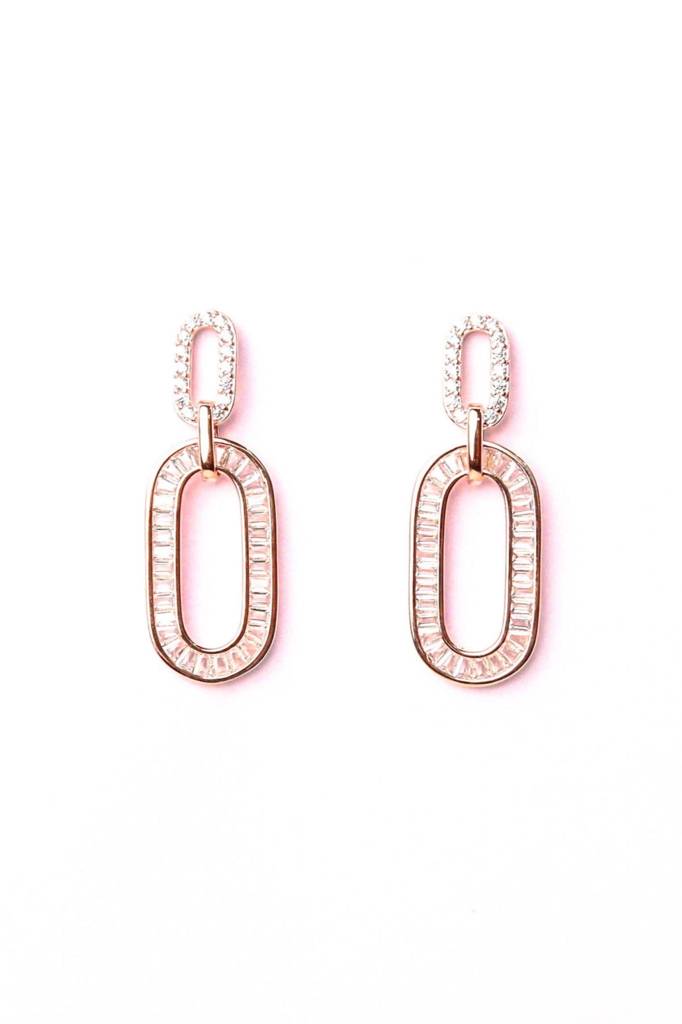925 Silver Jaipur Pink Earrings