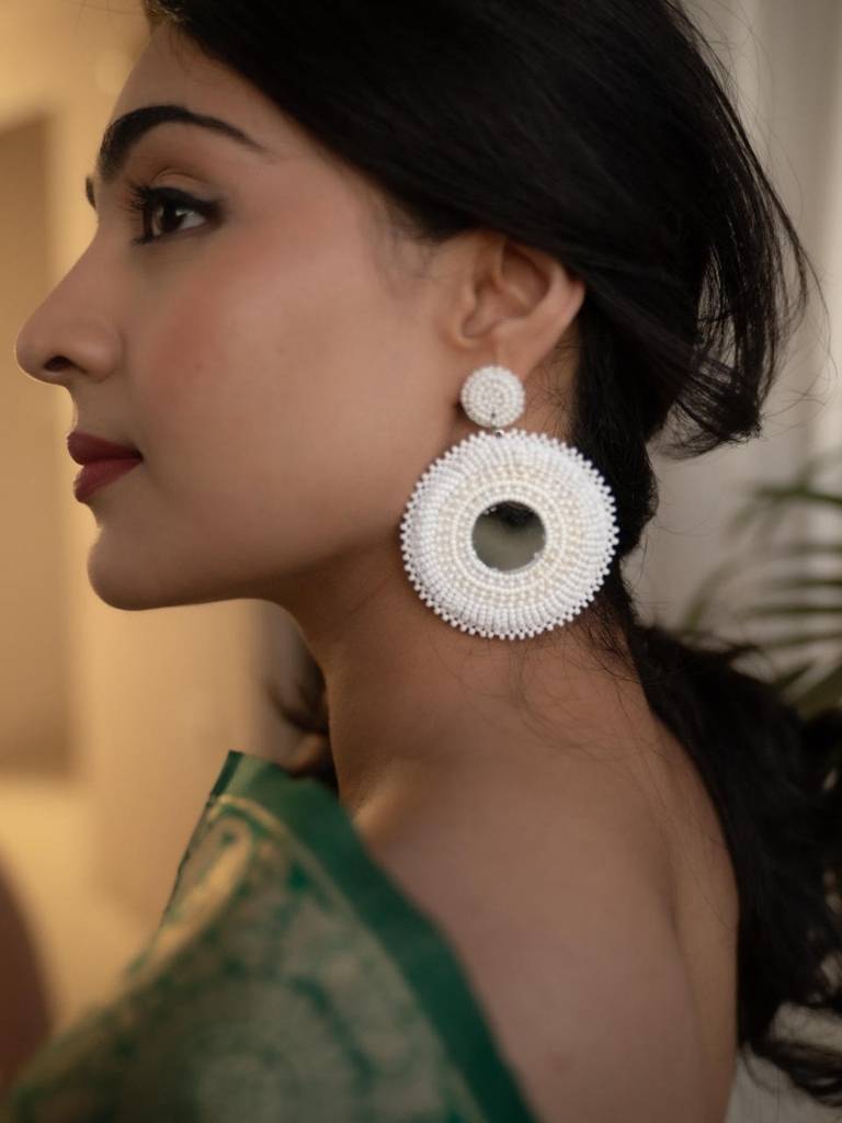 Aayushi Beaded Earrings : EARJJ033