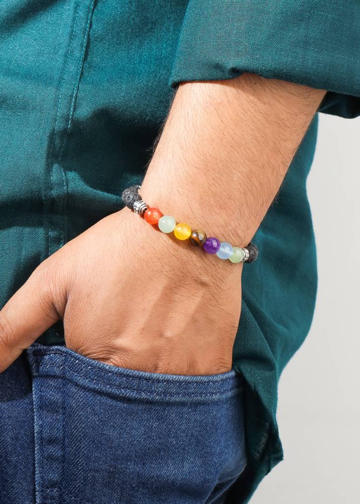 Confidence & Courage - Multistone Bracelet : AB10646