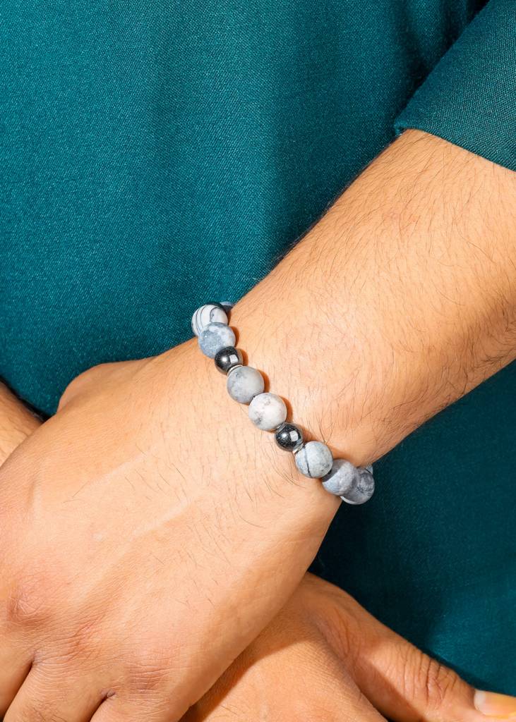Enlightenment Hope - Hematite Matte Bracelet : AB10709