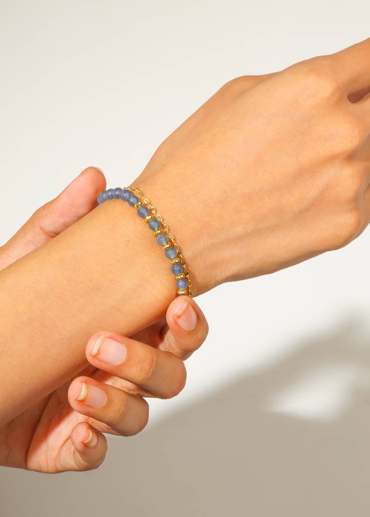 True Vision - Iolite Layered Bracelet : AB10763