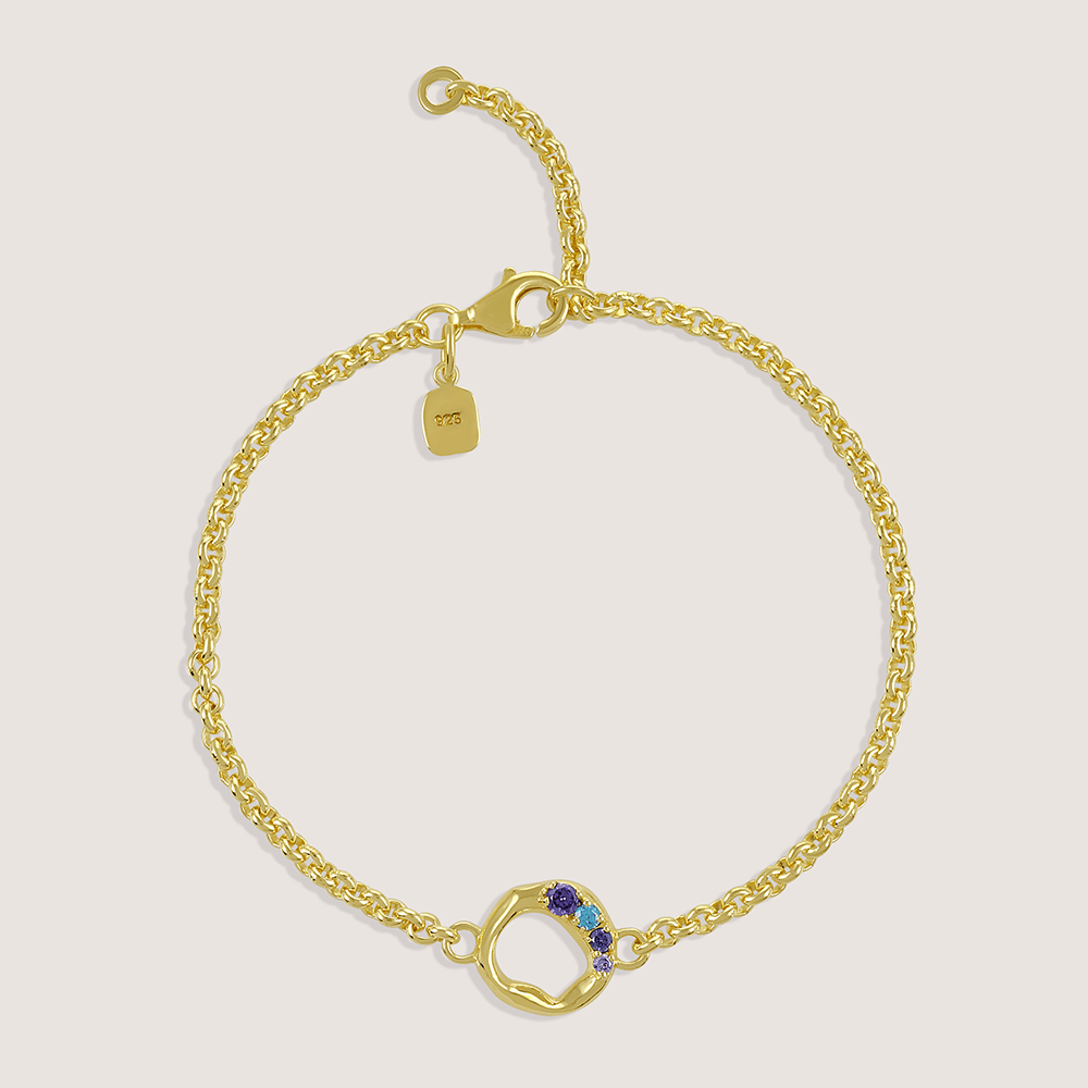 Natsumi Circle Charm Bracelet : ACB00239