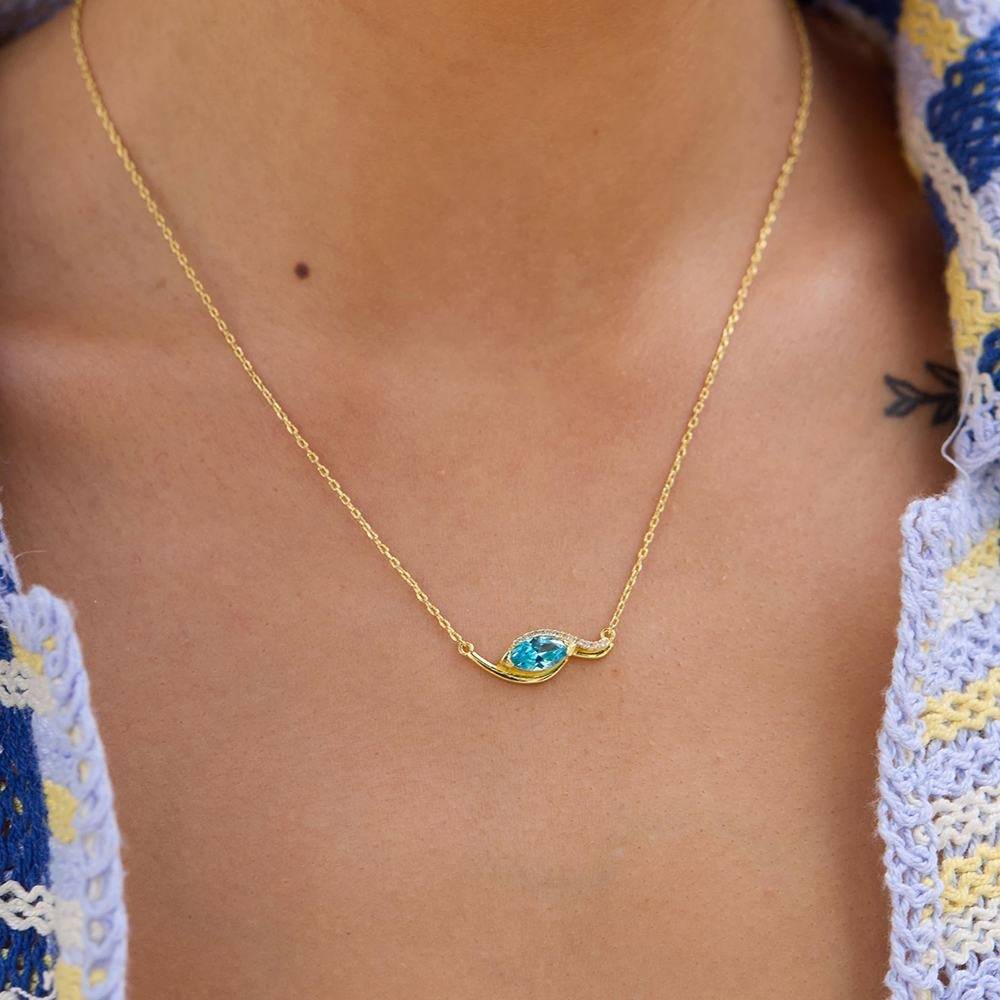 Natsumi Wave Necklace : ACN00301