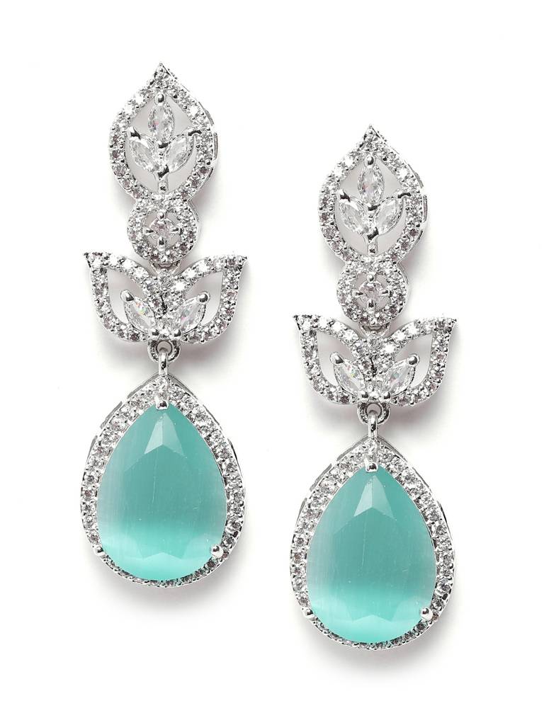 Styslish Water Drop Earrings : ADEarrings14Mint