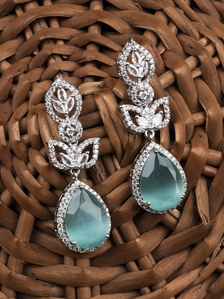 Styslish Water Drop Earrings : ADEarrings14Mint