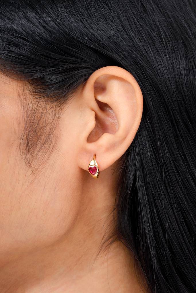 Love In Every Curve- Heart Hoops Of Love & Strength : AE25310
