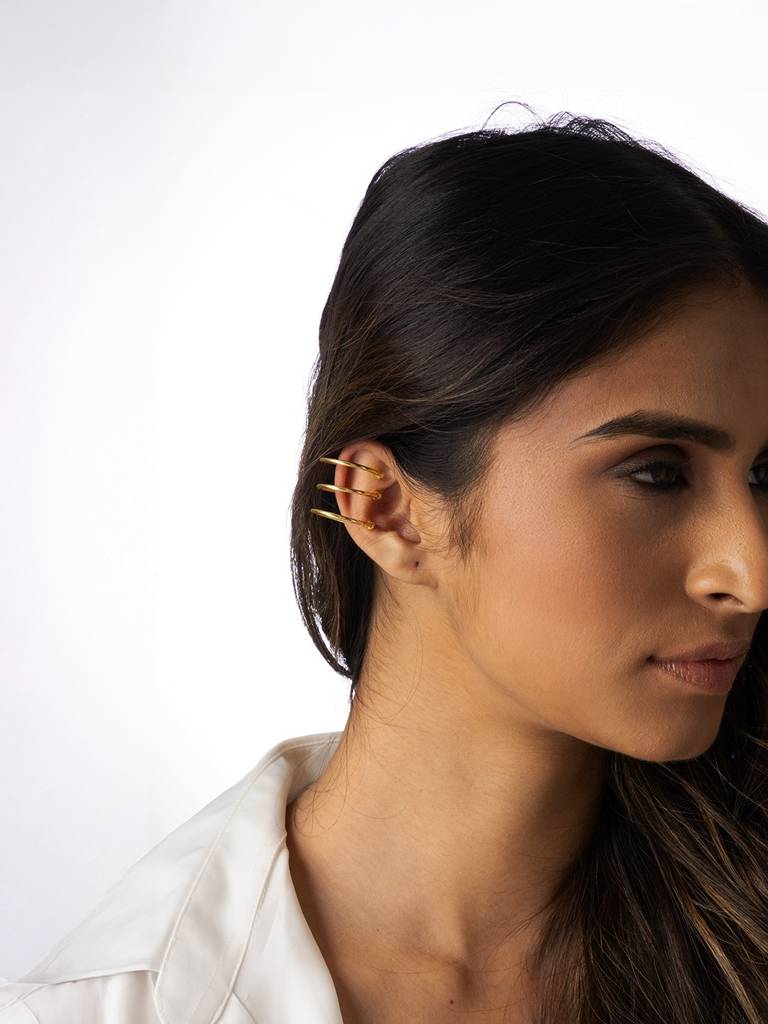 Triple Hoop Earrings : AHA0107ER