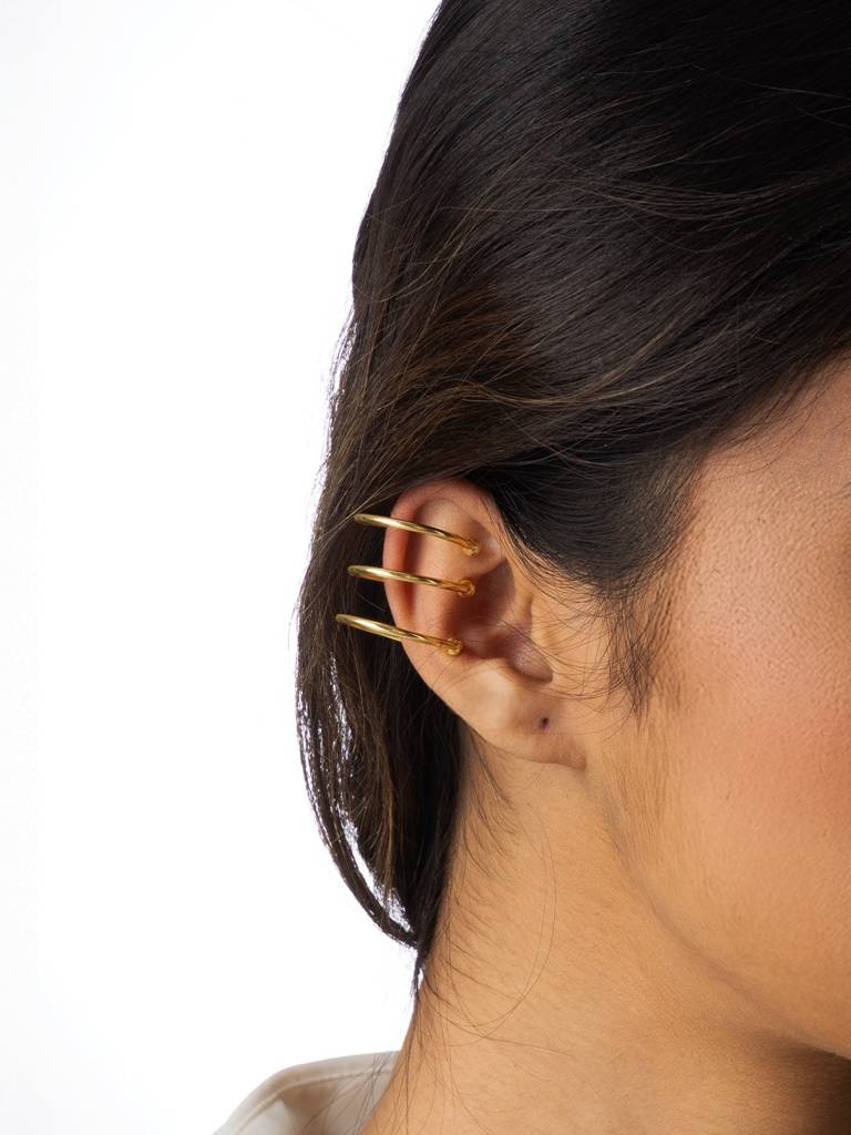 Triple Hoop Earrings : AHA0107ER